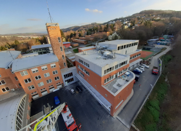 Nová hasičská zbrojnice Zlín hotova, zbývá rekonstrukce staré